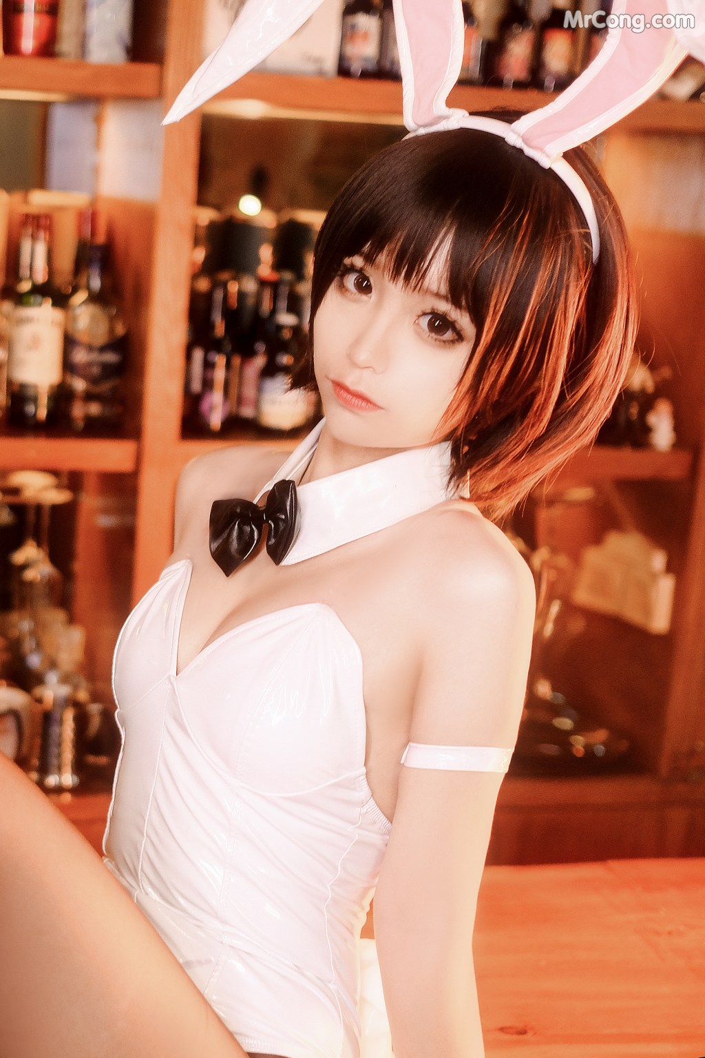 Coser@蠢沫沫 (chunmomo) Vol.019: 加藤惠兔女郎 (40 photos)