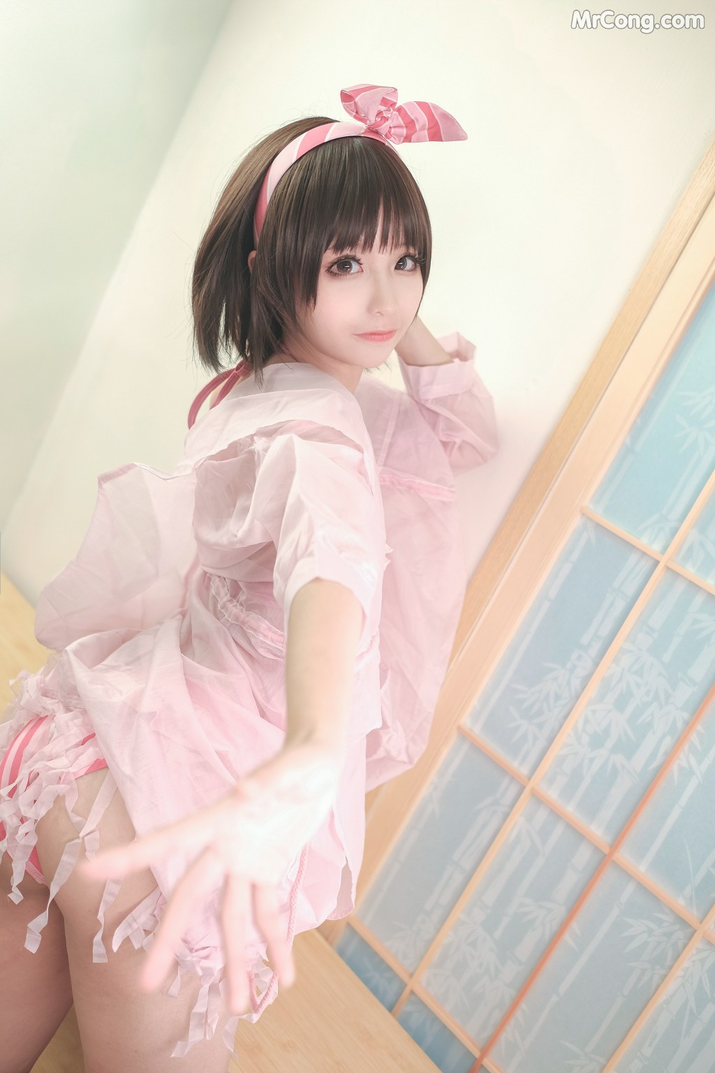 Coser@蠢沫沫 (chunmomo) Vol.020: 加藤惠泳装 (40 photos) – Page 2