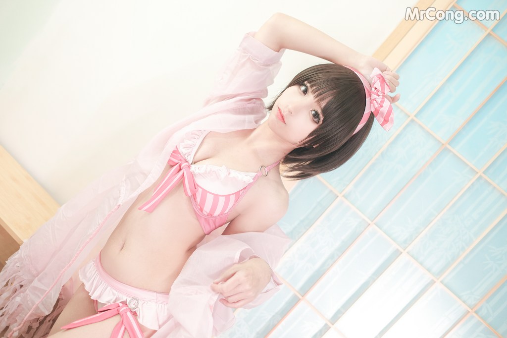 Coser@蠢沫沫 (chunmomo) Vol.020: 加藤惠泳装 (40 photos) – Page 4