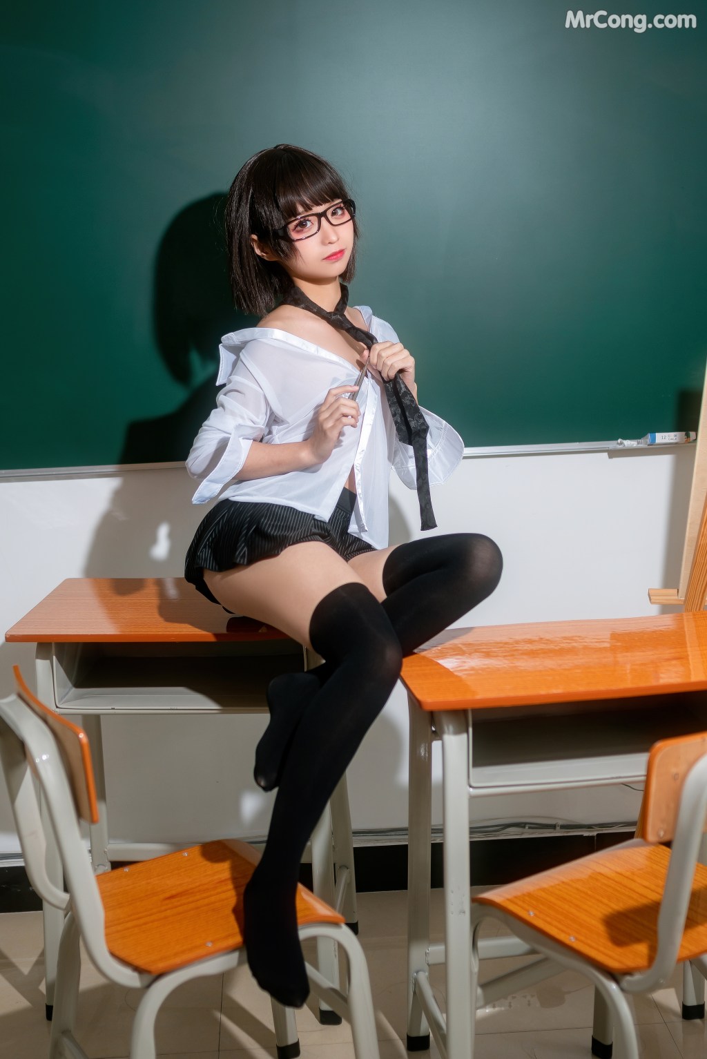 Coser@蠢沫沫 (chunmomo) Vol.021: 教师 (26 photos) – Page 2