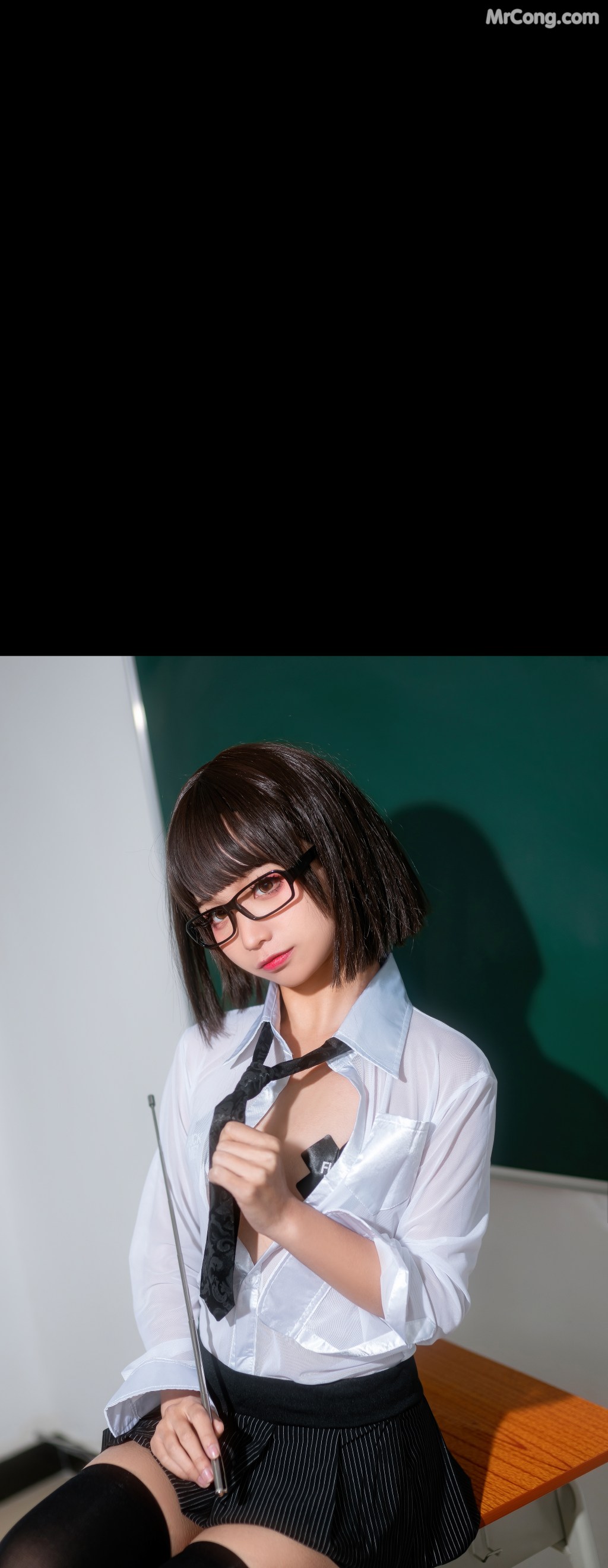 Coser@蠢沫沫 (chunmomo) Vol.021: 教师 (26 photos) – Page 3