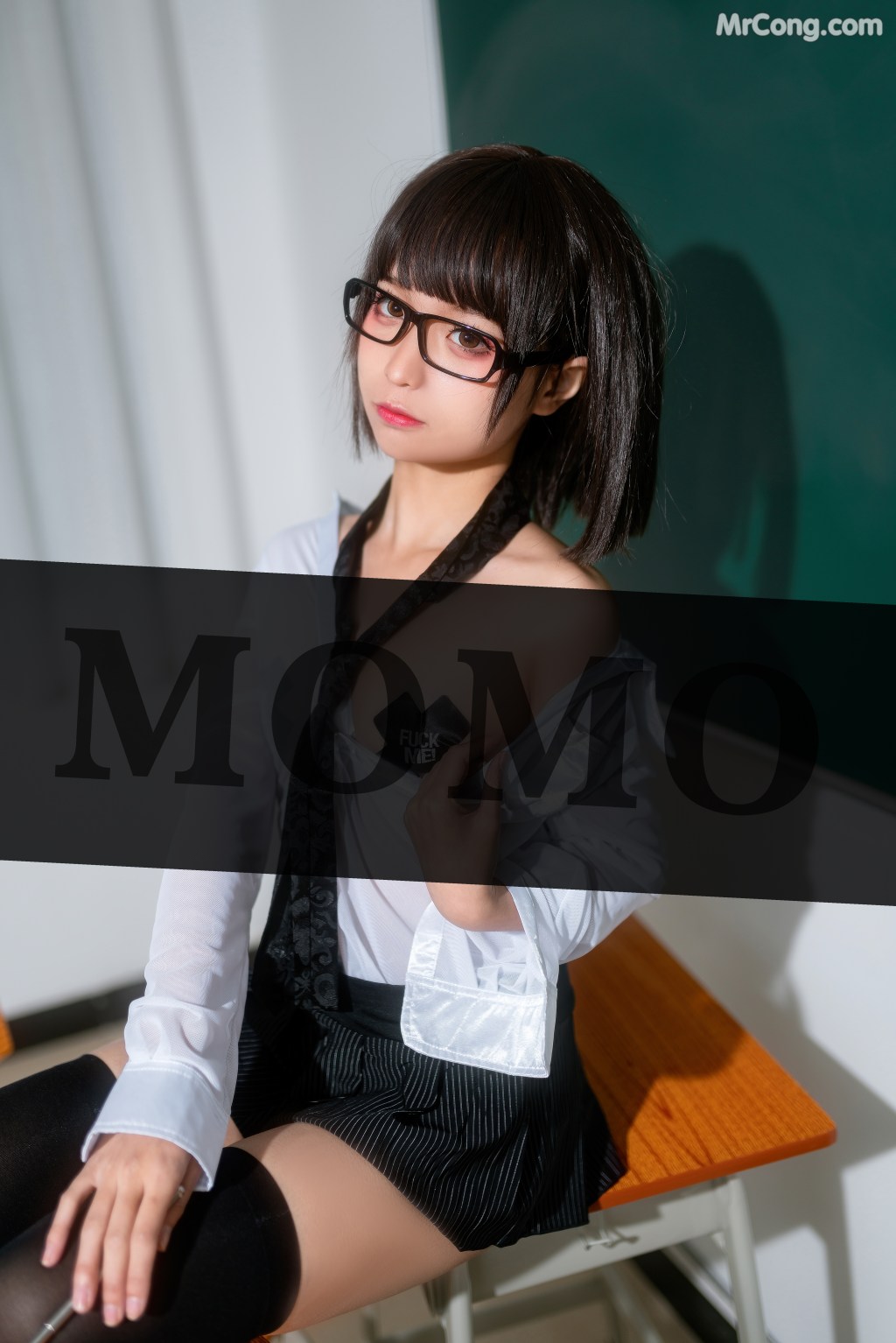 Coser@蠢沫沫 (chunmomo) Vol.021: 教师 (26 photos) – Page 3