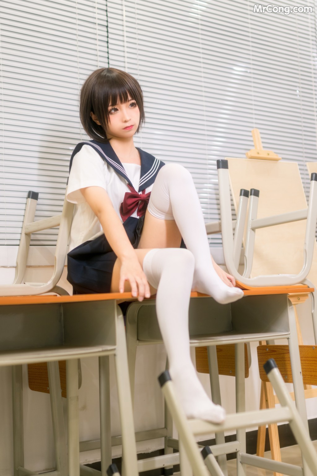 Coser@蠢沫沫 (chunmomo) Vol.022: 教室 (61 photos) – Page 2