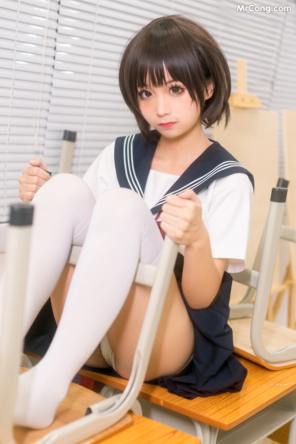 Coser@蠢沫沫 (chunmomo) Vol.022: 教室 (61 photos) – Page 2