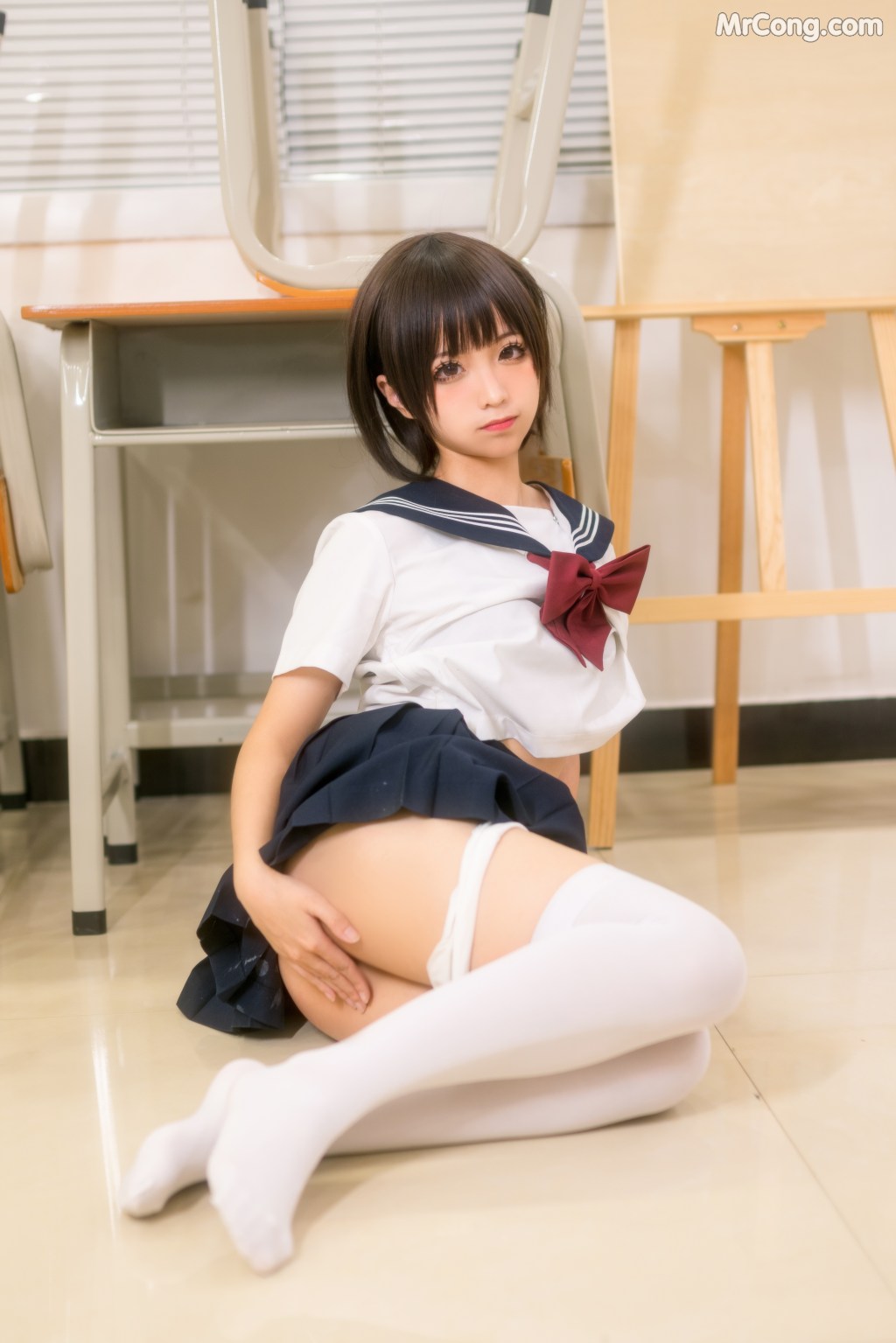 Coser@蠢沫沫 (chunmomo) Vol.022: 教室 (61 photos) – Page 6