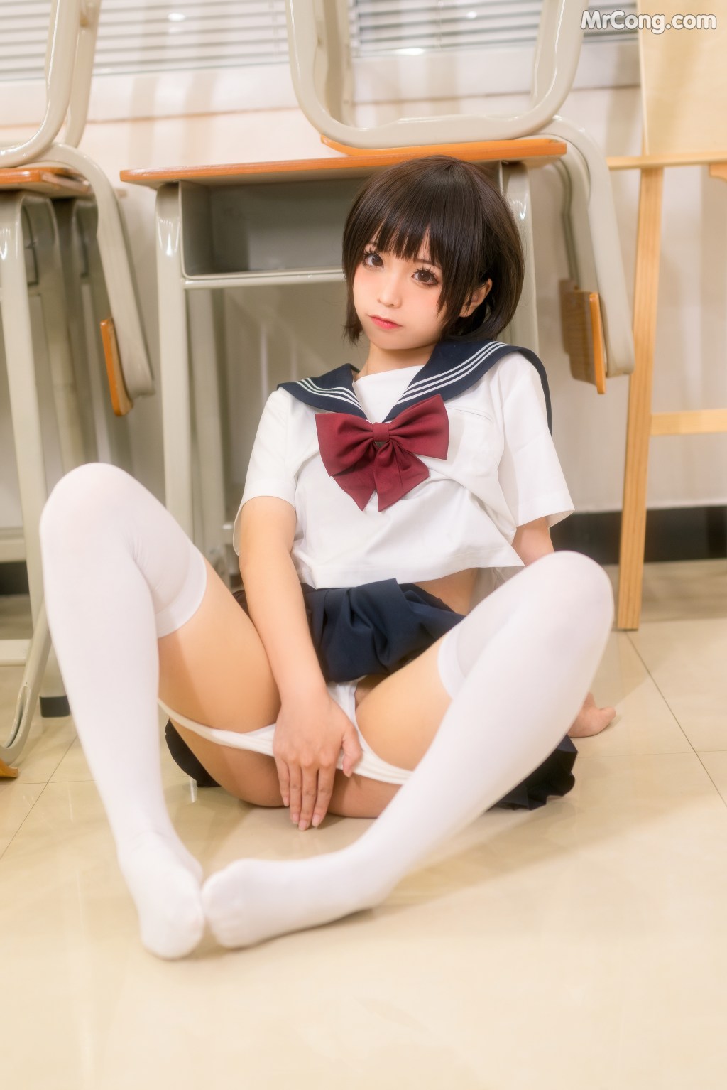 Coser@蠢沫沫 (chunmomo) Vol.022: 教室 (61 photos) – Page 6
