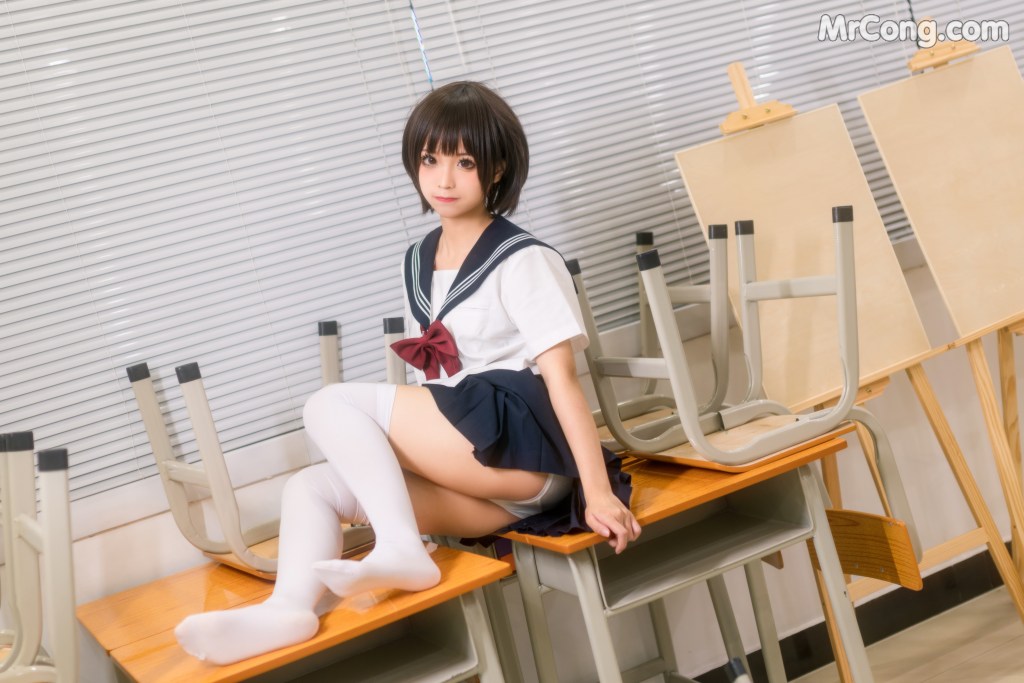 Coser@蠢沫沫 (chunmomo) Vol.022: 教室 (61 photos) – Page 6
