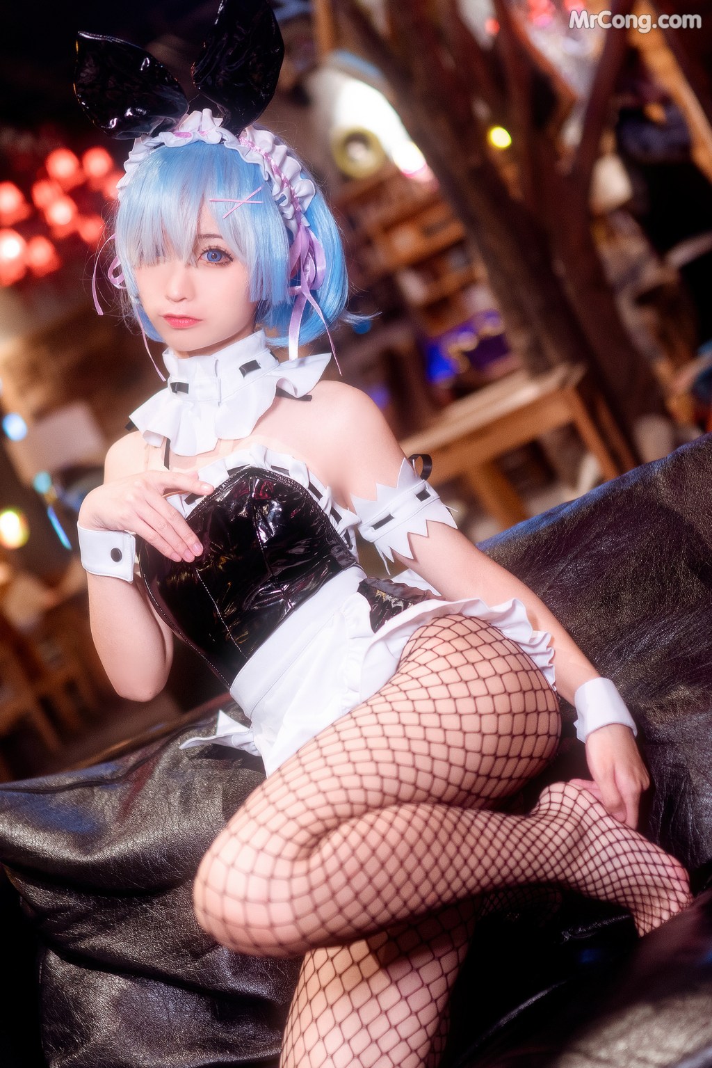 Coser@蠢沫沫 (chunmomo) Vol.025: 蕾姆兔女郎 (41 photos) – Page 3