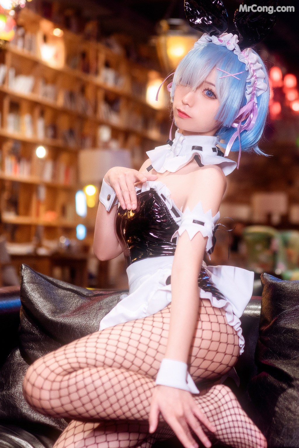 Coser@蠢沫沫 (chunmomo) Vol.025: 蕾姆兔女郎 (41 photos) – Page 4