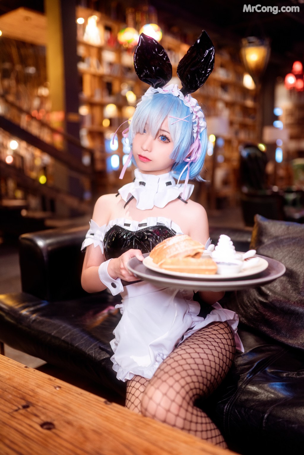 Coser@蠢沫沫 (chunmomo) Vol.025: 蕾姆兔女郎 (41 photos) – Page 4