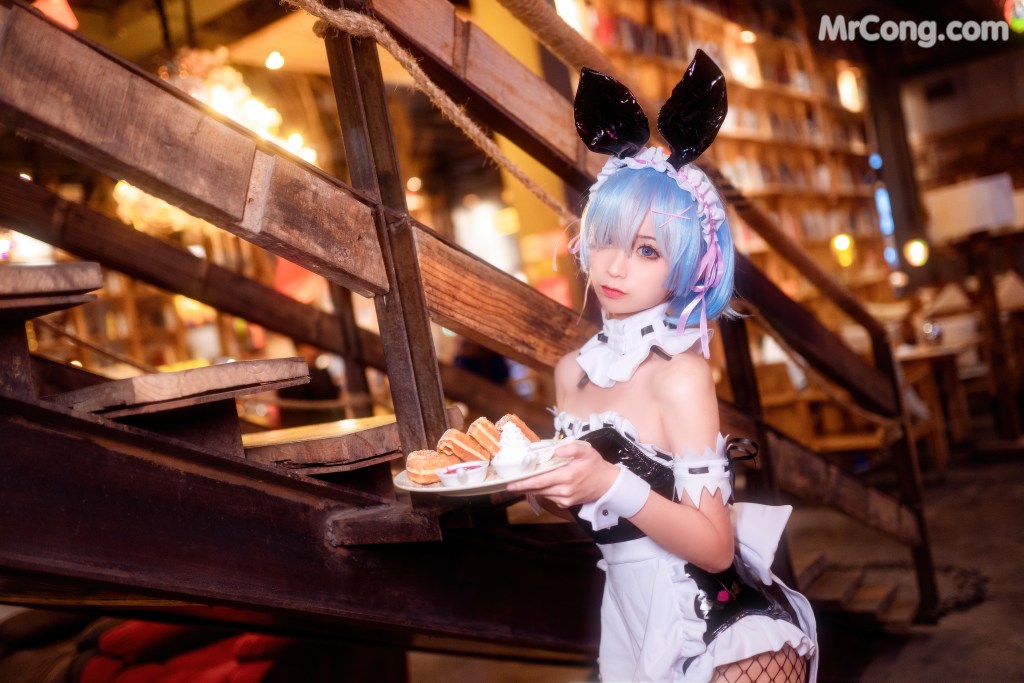 Coser@蠢沫沫 (chunmomo) Vol.025: 蕾姆兔女郎 (41 photos) – Page 4