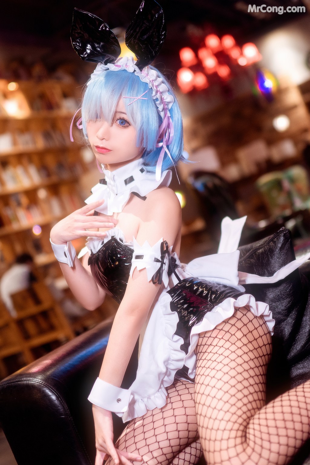 Coser@蠢沫沫 (chunmomo) Vol.025: 蕾姆兔女郎 (41 photos) – Page 4