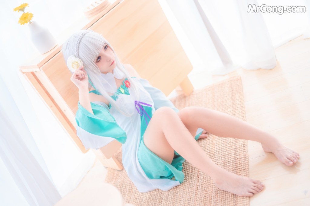 Coser@蠢沫沫 (chunmomo) Vol.027: 绿睡衣 (40 photos) – Page 3