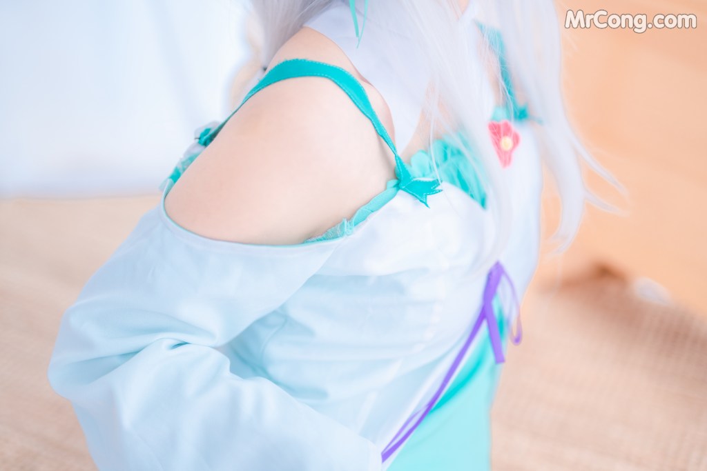 Coser@蠢沫沫 (chunmomo) Vol.027: 绿睡衣 (40 photos) – Page 3