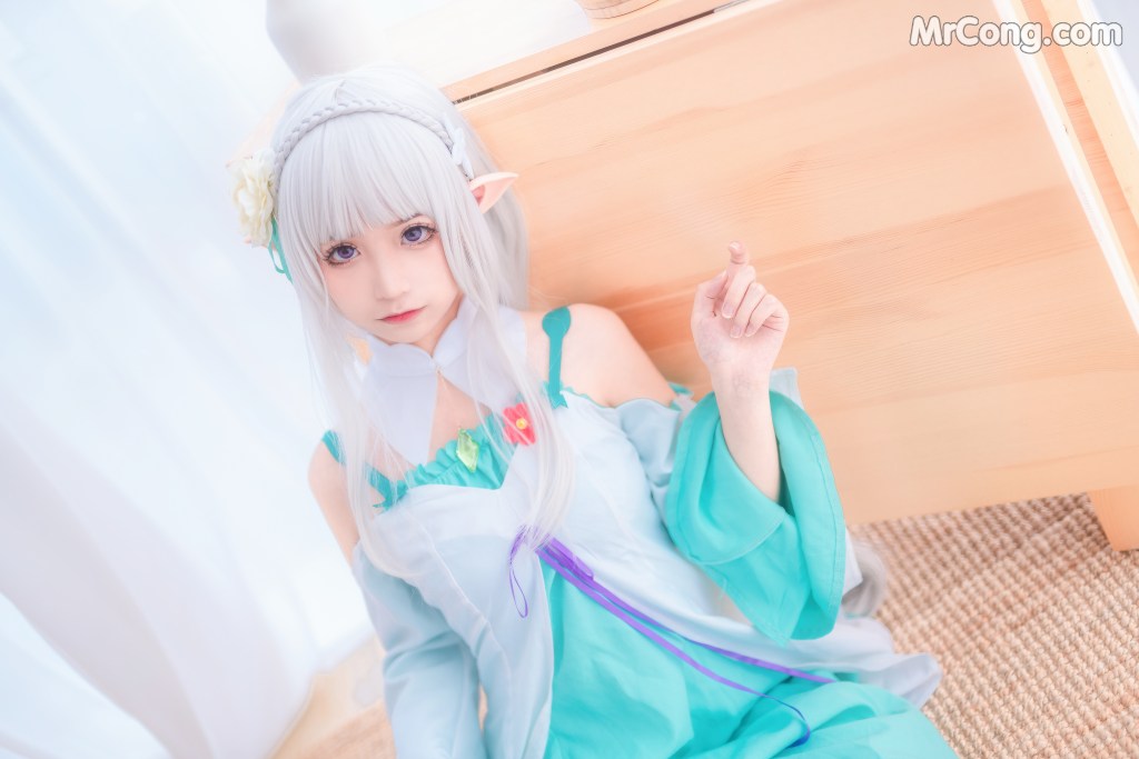 Coser@蠢沫沫 (chunmomo) Vol.027: 绿睡衣 (40 photos) – Page 4