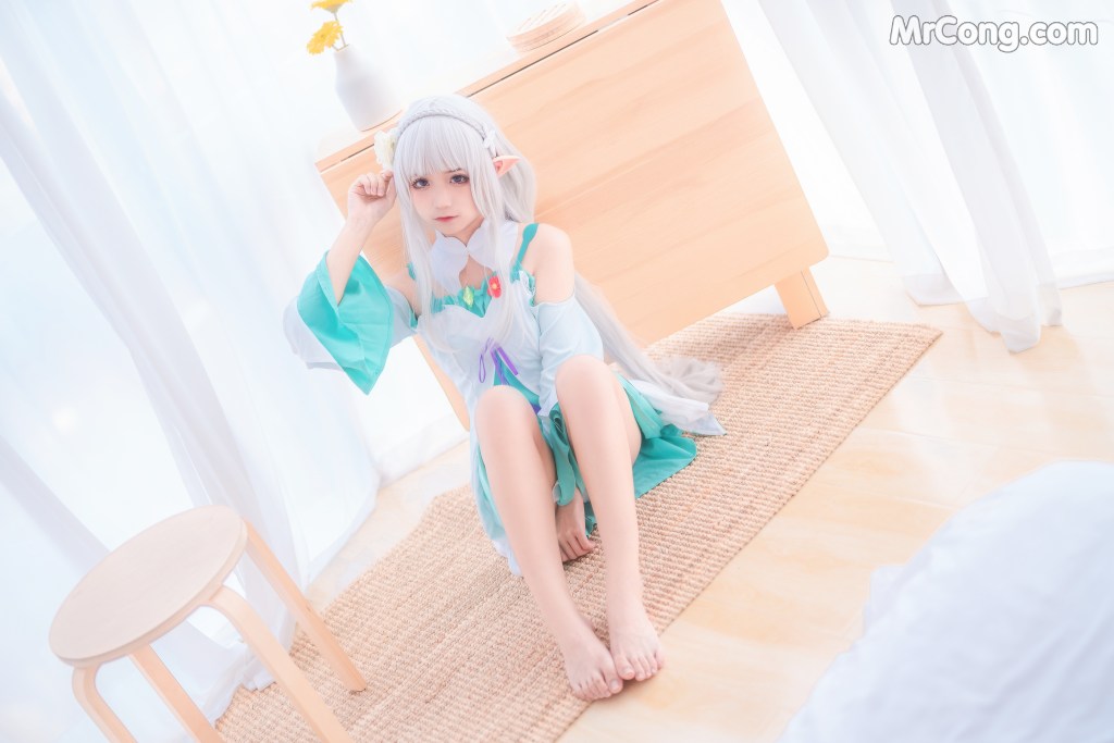 Coser@蠢沫沫 (chunmomo) Vol.027: 绿睡衣 (40 photos) – Page 4