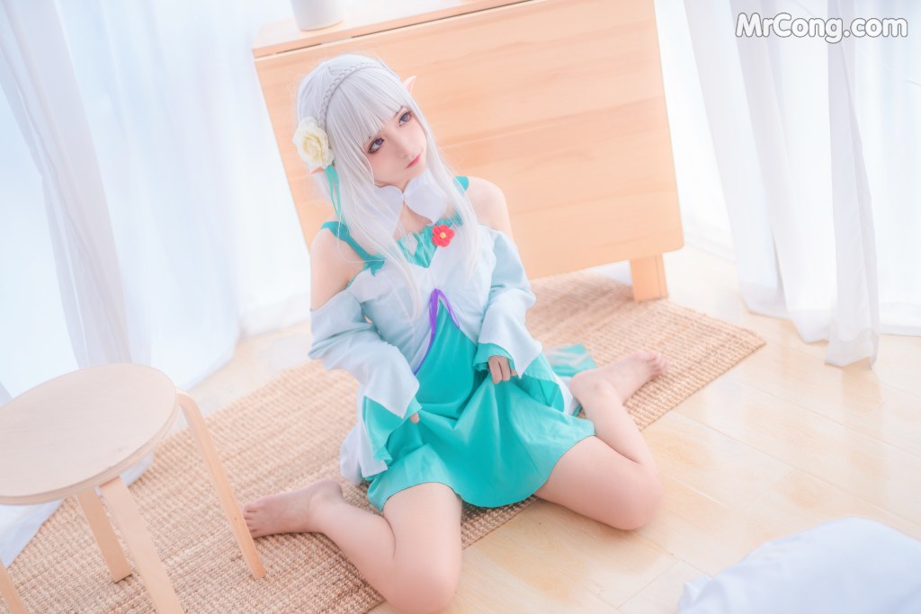 Coser@蠢沫沫 (chunmomo) Vol.027: 绿睡衣 (40 photos) – Page 4