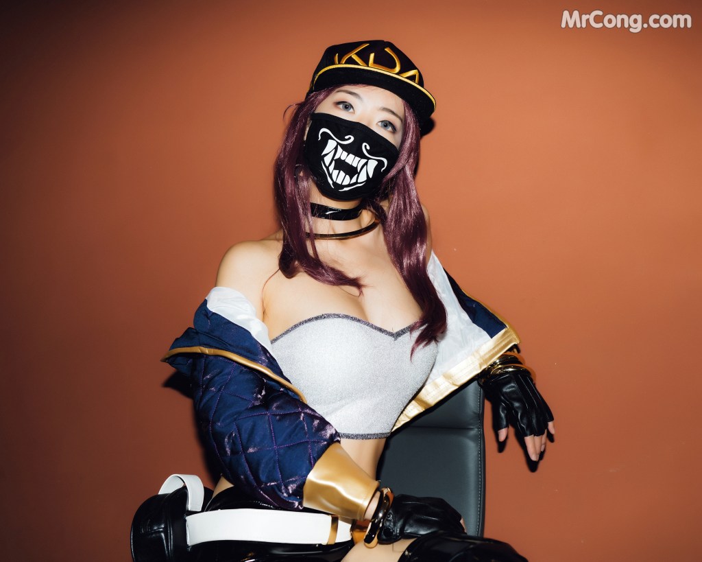 Mona (모나) – Akali (KDA) – Moon Night Snap (68 photos)