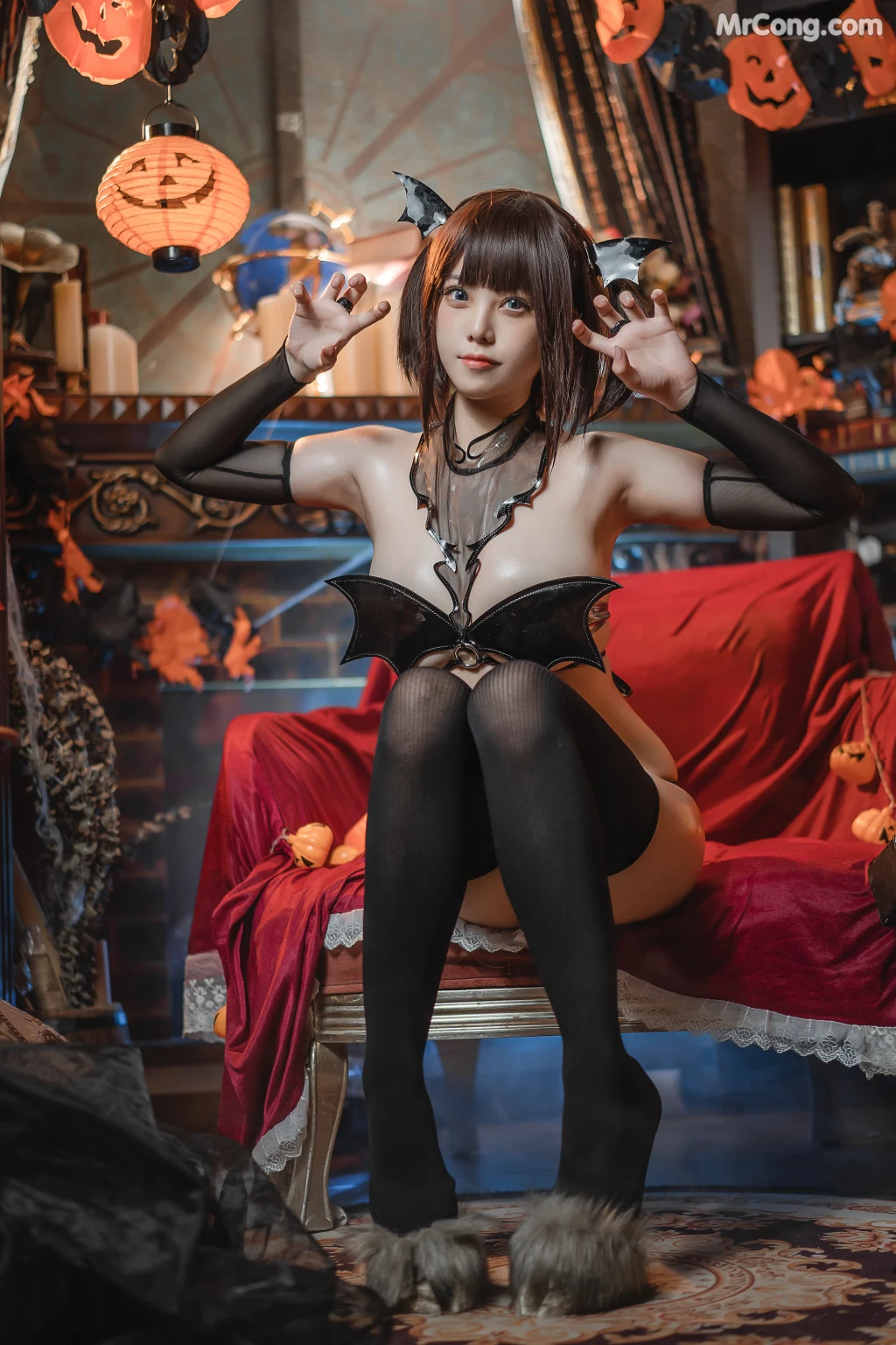 Coser@蜜汁猫裘 Vol.080: 羊蹄魅魔 (50 photos) – Page 3