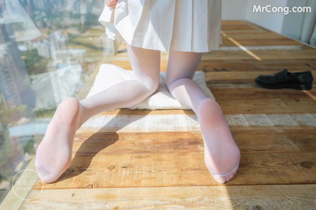 Coser@稚乖画册 Vol.001: 晴空01 白丝双马尾JK (79 photos) – Page 4