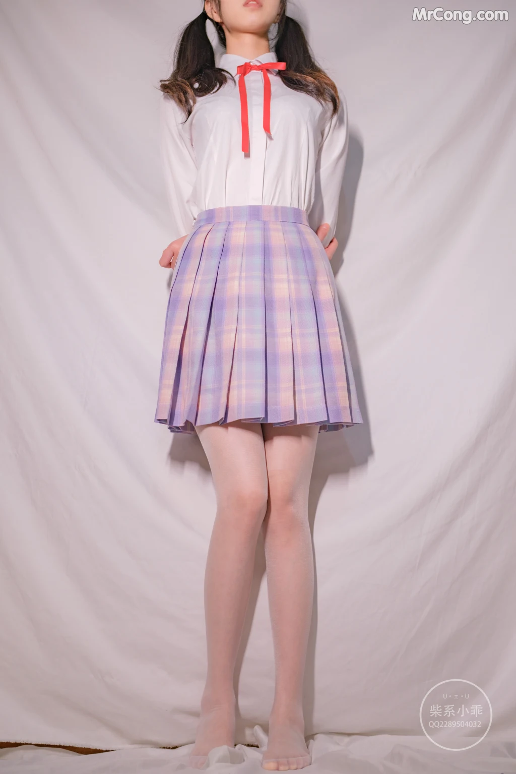 Coser@稚乖画册 Vol.002: 颓废01 短裙白丝 (73 photos) – Page 5