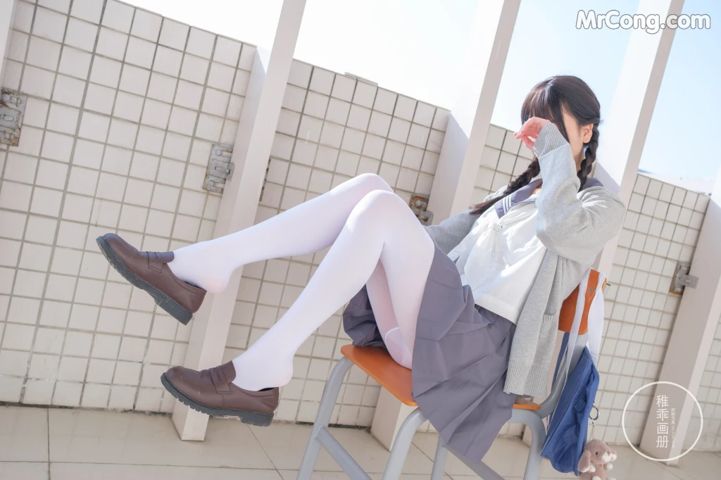 Coser@稚乖画册 Vol.005: 晴空03 双马尾JK (71 photos + 12 video) – Page 3