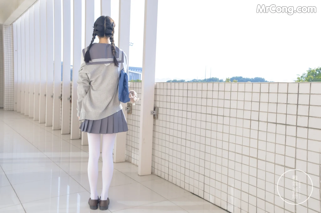 Coser@稚乖画册 Vol.005: 晴空03 双马尾JK (71 photos + 12 video) – Page 3