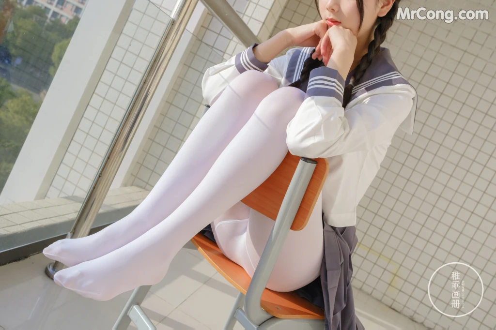 Coser@稚乖画册 Vol.005: 晴空03 双马尾JK (71 photos + 12 video) – Page 5