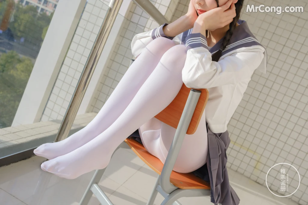 Coser@稚乖画册 Vol.005: 晴空03 双马尾JK (71 photos + 12 video) – Page 5