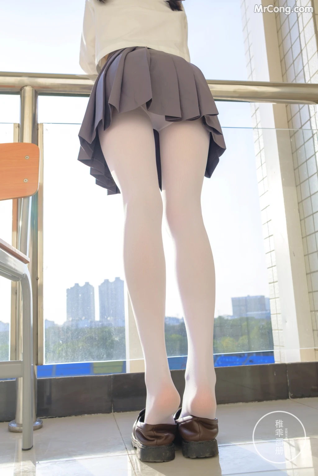 Coser@稚乖画册 Vol.005: 晴空03 双马尾JK (71 photos + 12 video) – Page 6