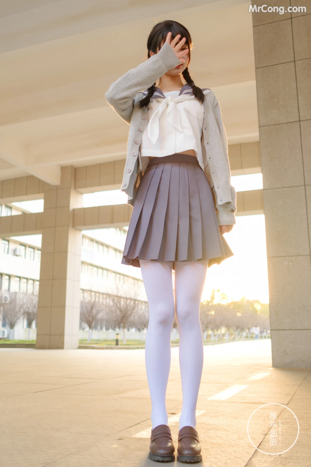 Coser@稚乖画册 Vol.005: 晴空03 双马尾JK (71 photos + 12 video) – Page 7