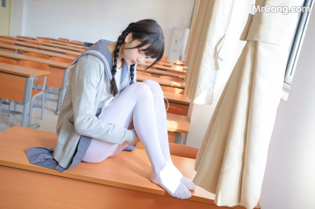 Coser@稚乖画册 Vol.005: 晴空03 双马尾JK (71 photos + 12 video) – Page 7