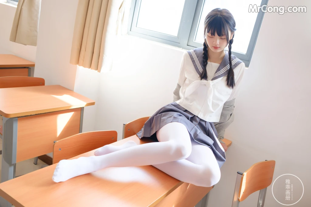 Coser@稚乖画册 Vol.005: 晴空03 双马尾JK (71 photos + 12 video) – Page 7