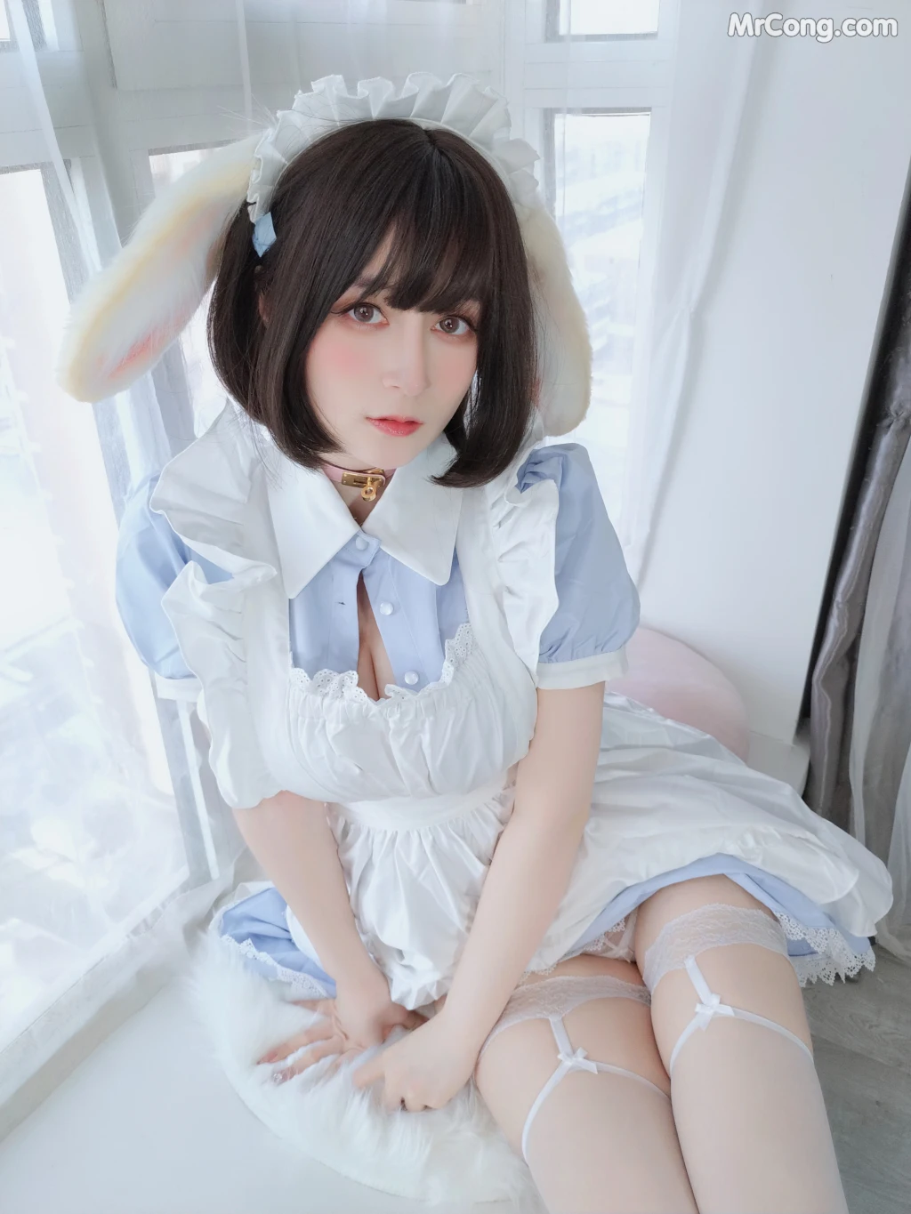 Coser@白银81 Vol.96: 兔女仆 (148 photos + 3 videos)