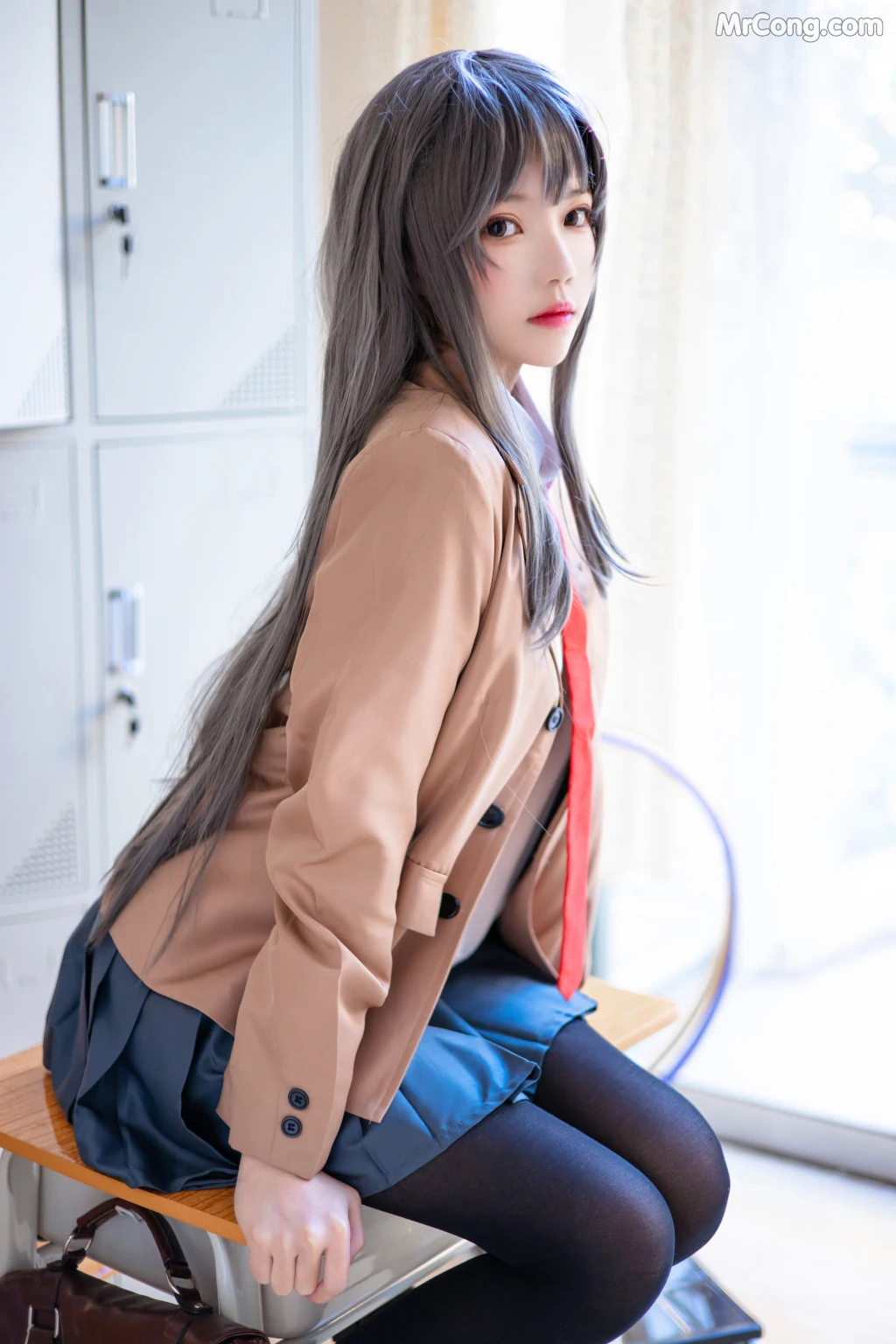 Coser@桜桃喵 Vol.121: 麻衣学姐制服 (52 photos) – Page 5