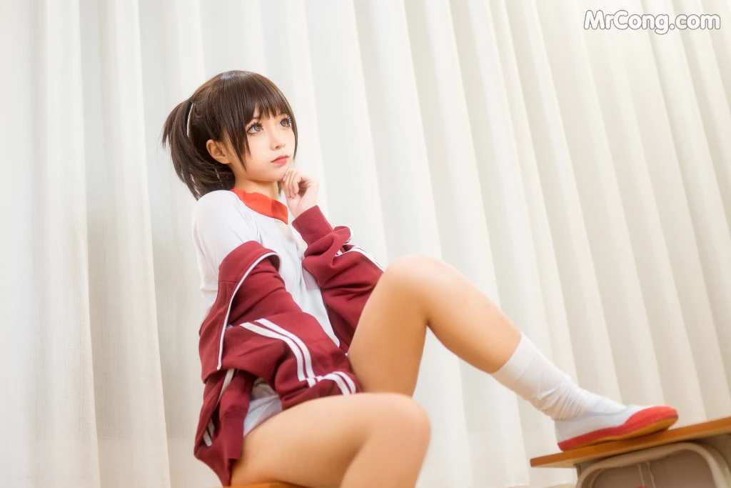 Coser@蠢沫沫 (chunmomo) Vol.033: 体操服红 (45 photos) – Page 2