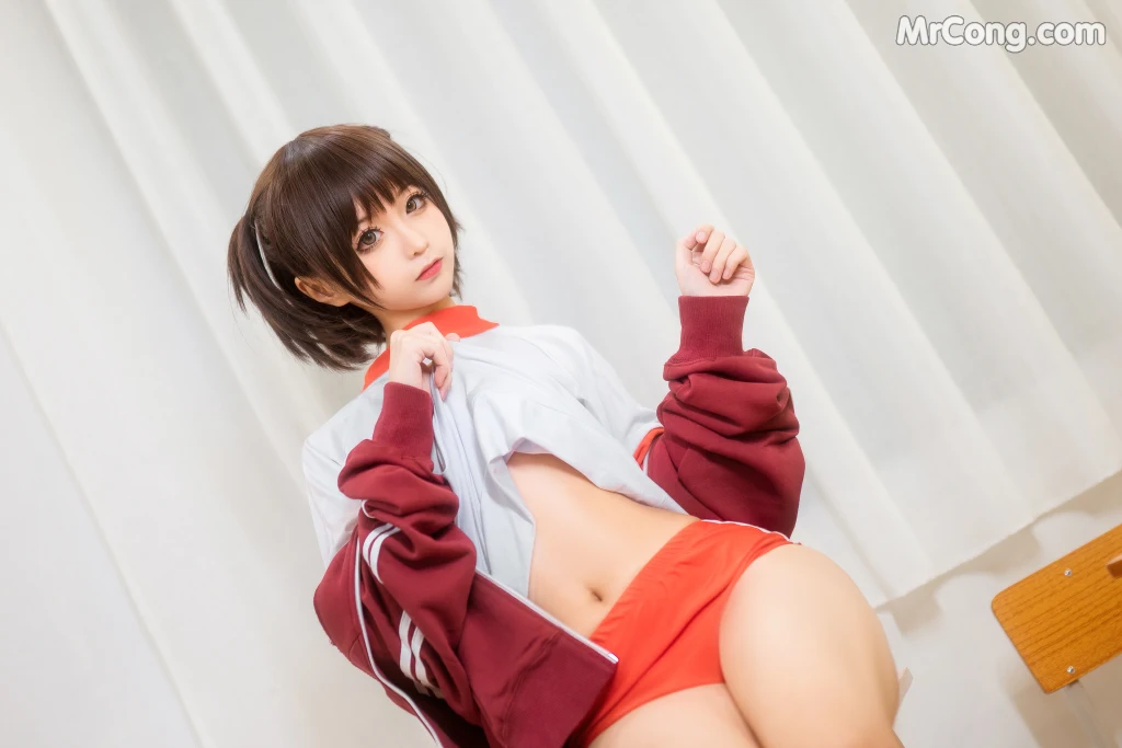Coser@蠢沫沫 (chunmomo) Vol.033: 体操服红 (45 photos) – Page 2