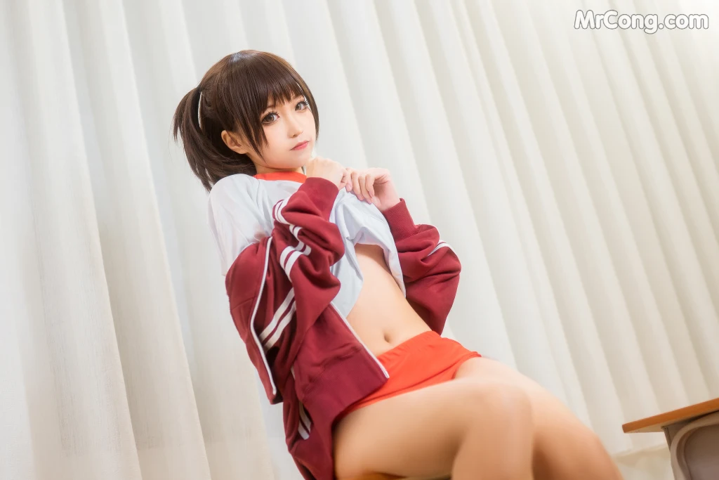Coser@蠢沫沫 (chunmomo) Vol.033: 体操服红 (45 photos) – Page 2