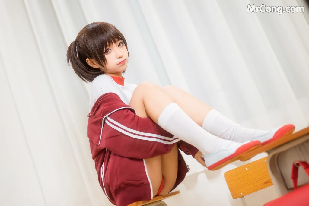 Coser@蠢沫沫 (chunmomo) Vol.033: 体操服红 (45 photos) – Page 5