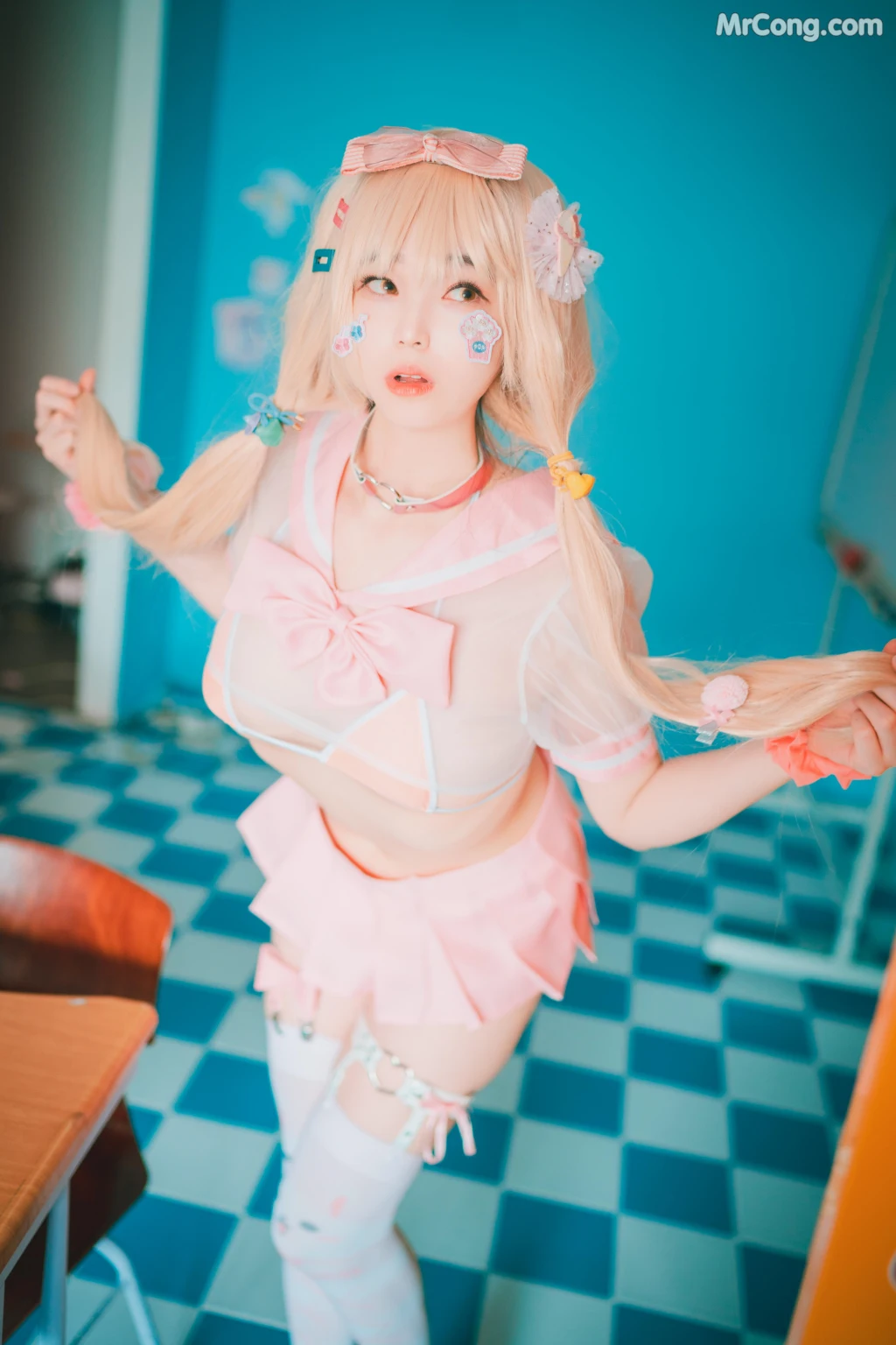 DJAWA Photo – Bambi (밤비): “Sheer Pink” (27 photos)