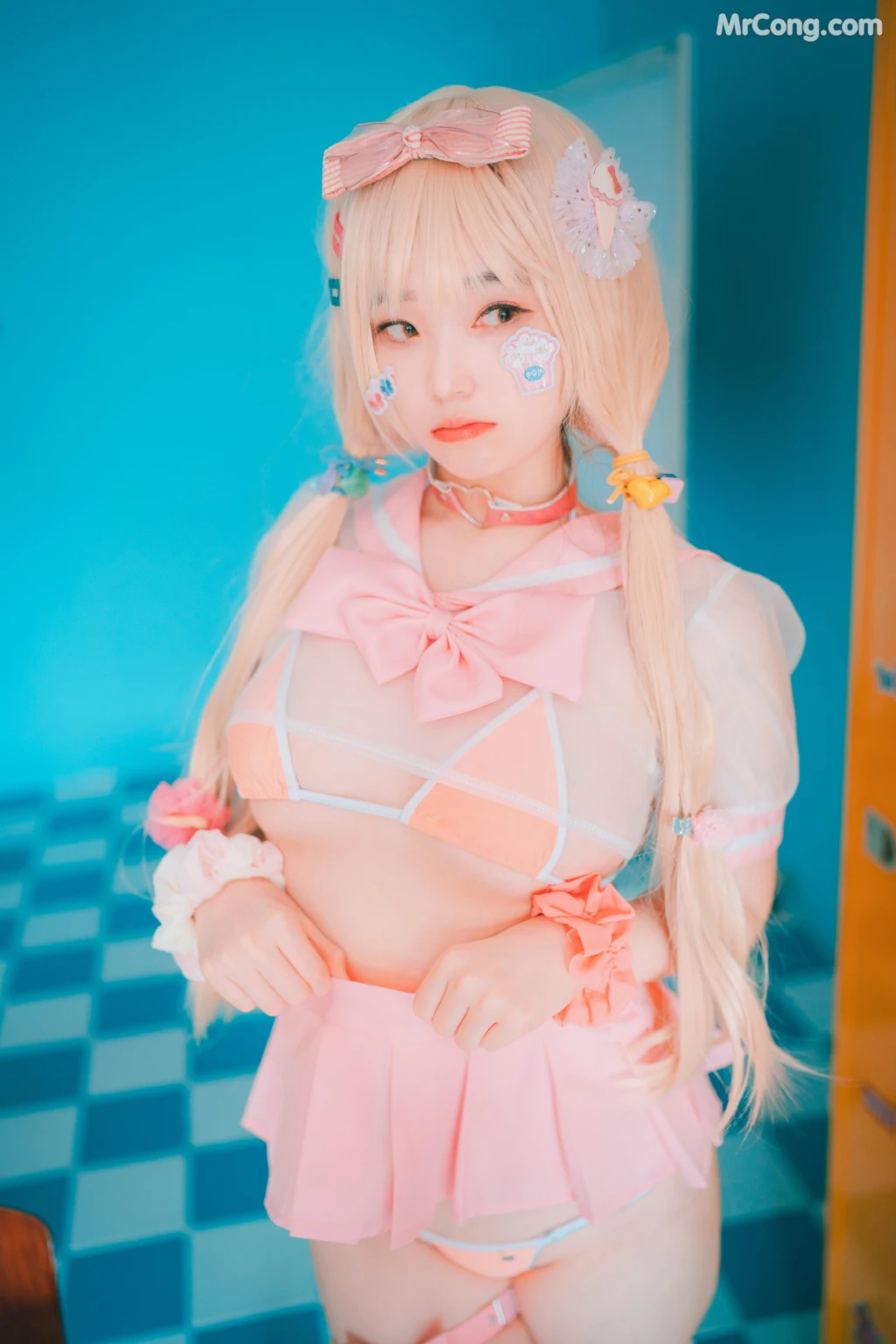 DJAWA Photo – Bambi (밤비): “Sheer Pink” (27 photos)