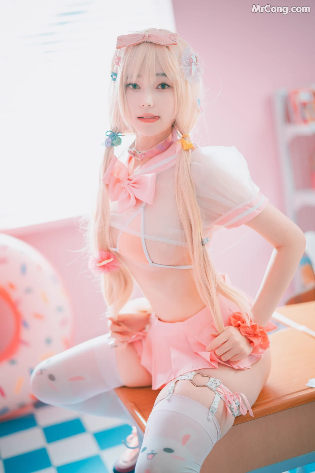 DJAWA Photo – Bambi (밤비): “Sheer Pink” (27 photos)