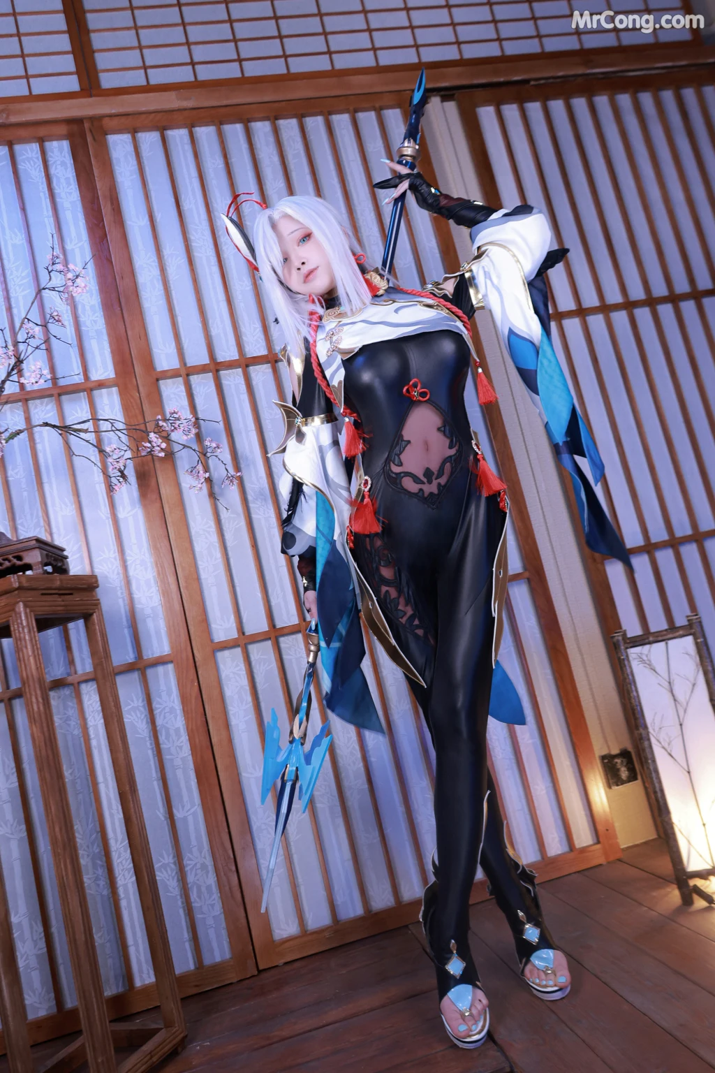 Coser@水淼aqua Vol.116: 原神 申鹤 (90 photos)