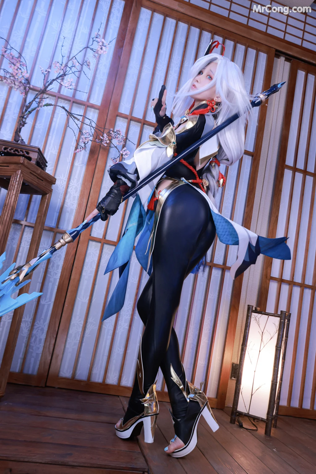Coser@水淼aqua Vol.116: 原神 申鹤 (90 photos)