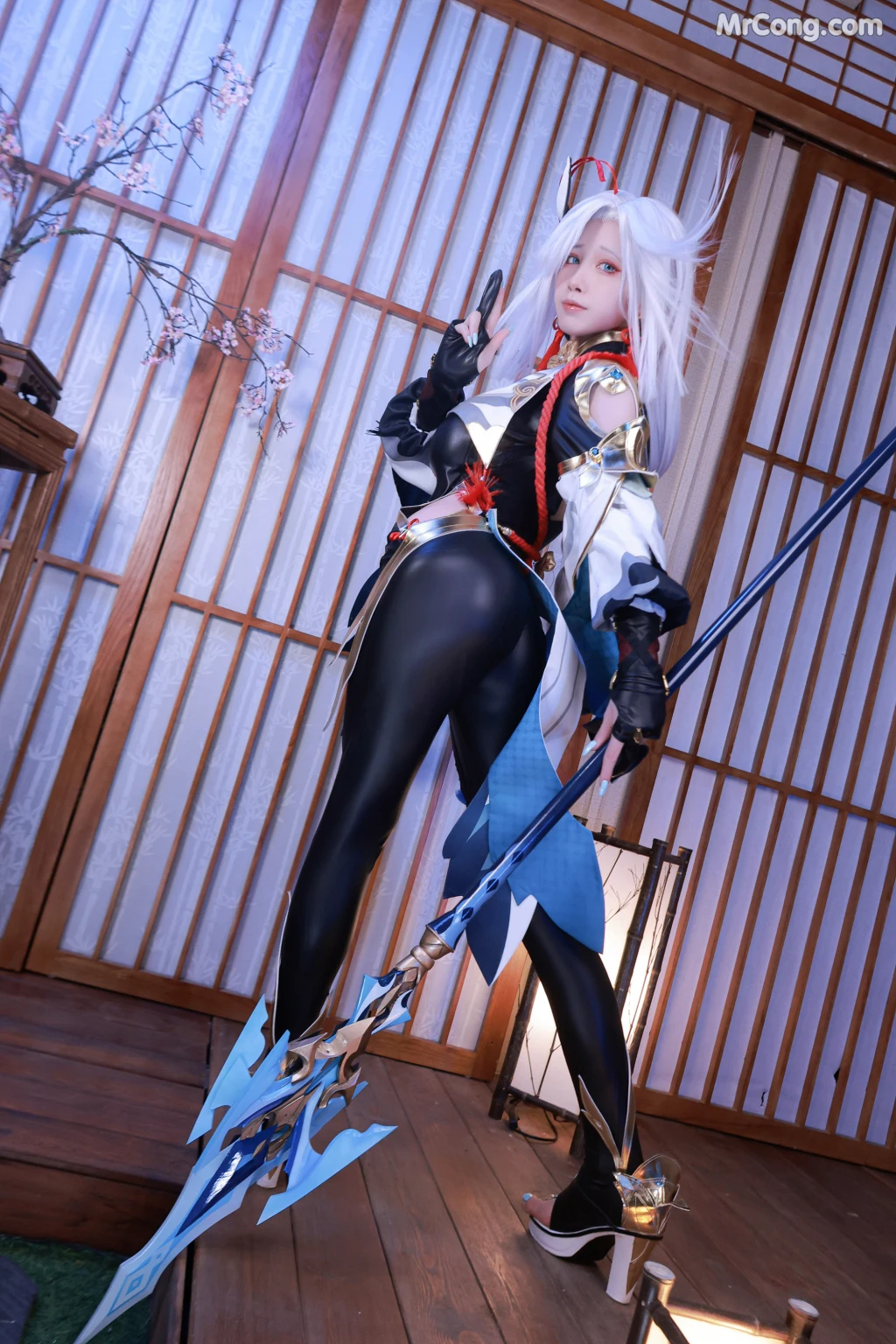 Coser@水淼aqua Vol.116: 原神 申鹤 (90 photos)