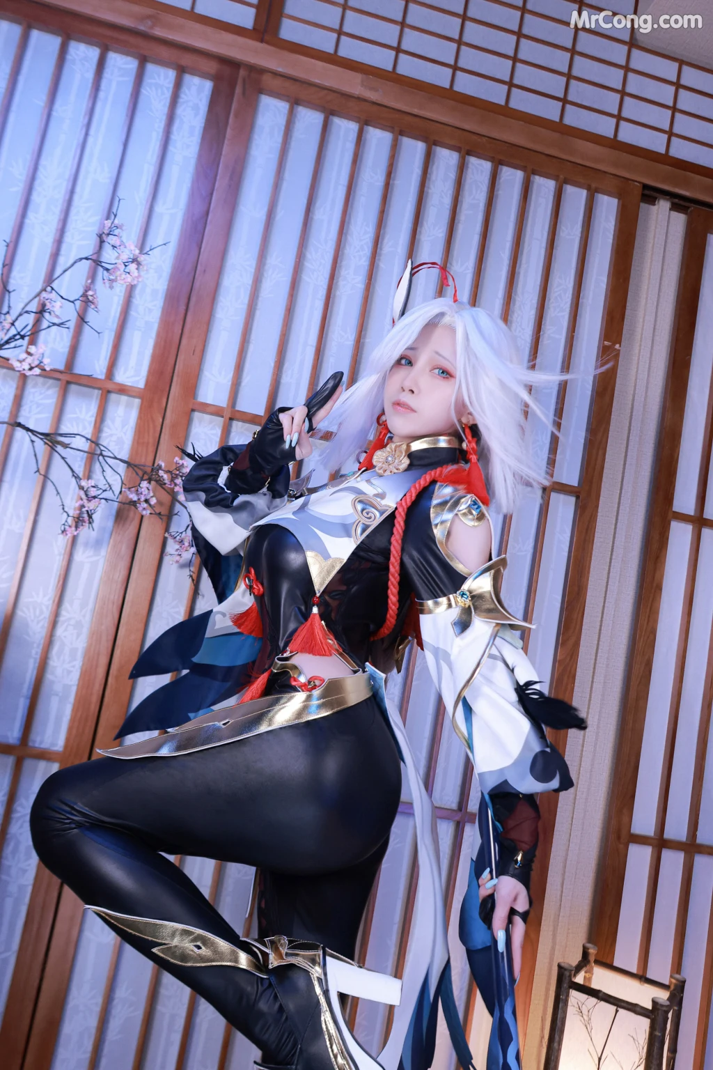 Coser@水淼aqua Vol.116: 原神 申鹤 (90 photos)