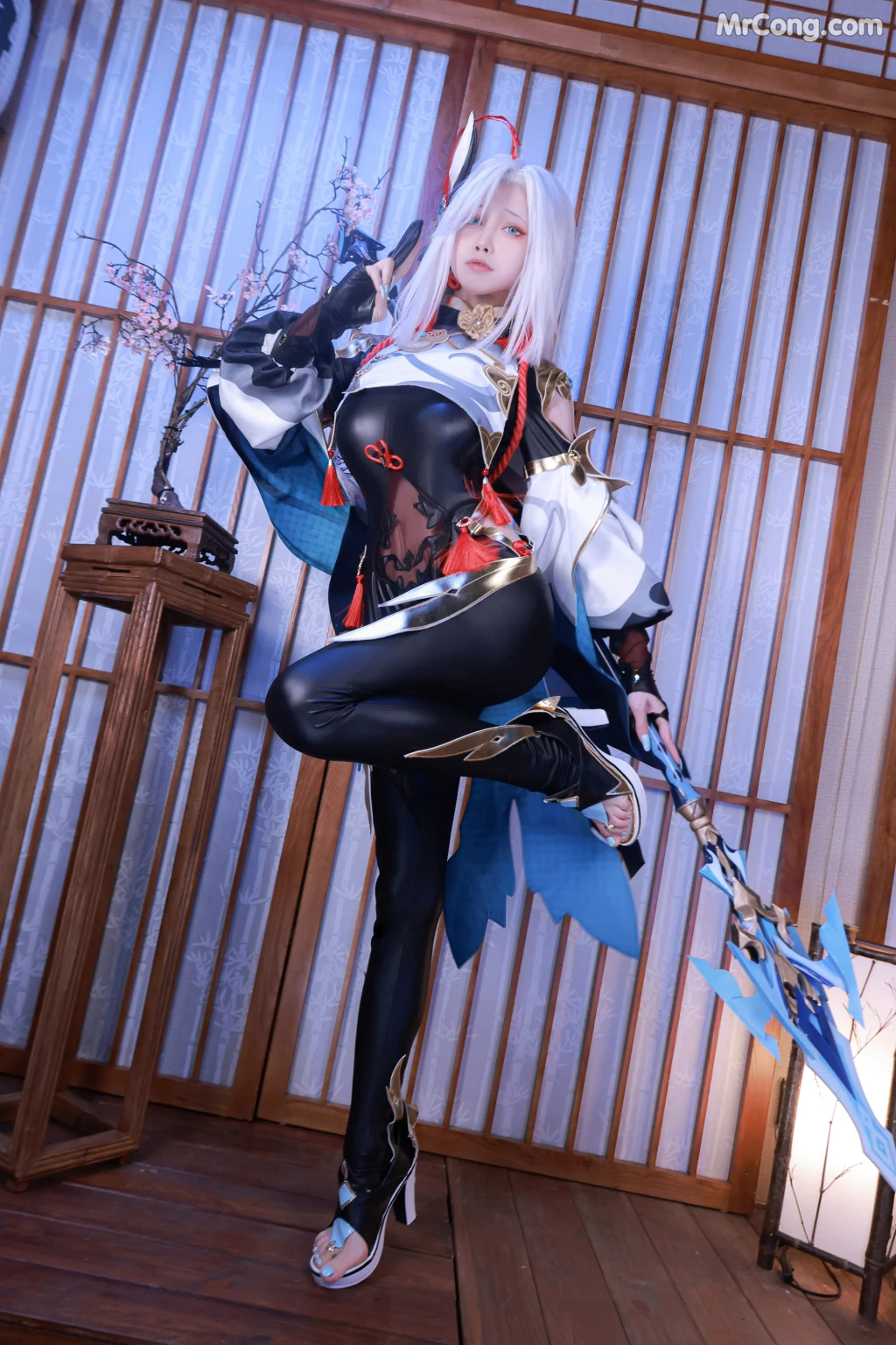 Coser@水淼aqua Vol.116: 原神 申鹤 (90 photos)