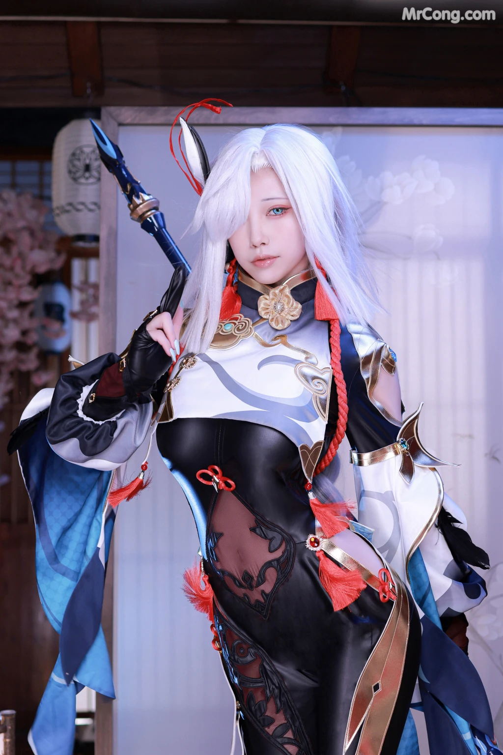 Coser@水淼aqua Vol.116: 原神 申鹤 (90 photos)