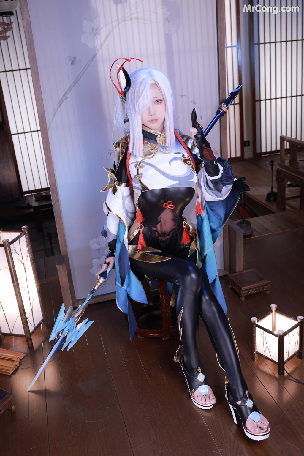 Coser@水淼aqua Vol.116: 原神 申鹤 (90 photos) – Page 2