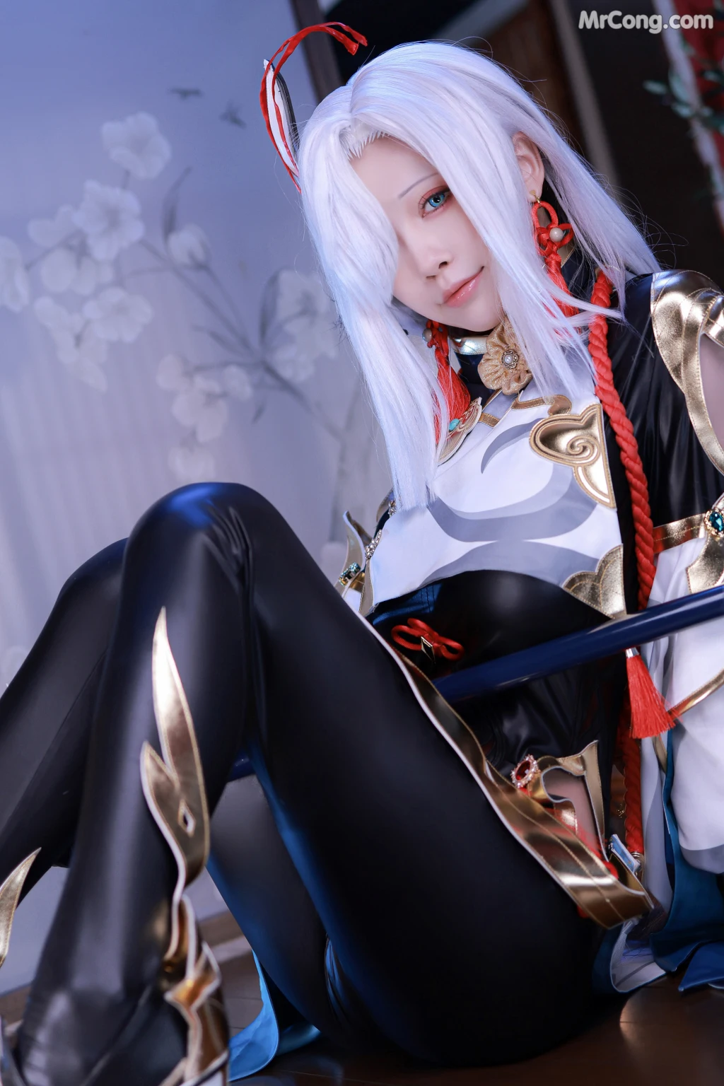 Coser@水淼aqua Vol.116: 原神 申鹤 (90 photos) – Page 3